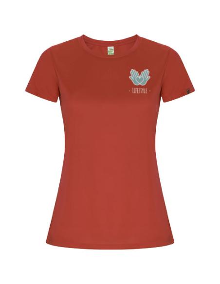 Camiseta deportiva de manga corta para mujer N1I48240R