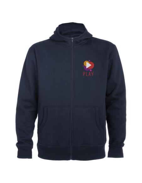 Sudadera con capucha y cremallera completa unisex N1R11246R