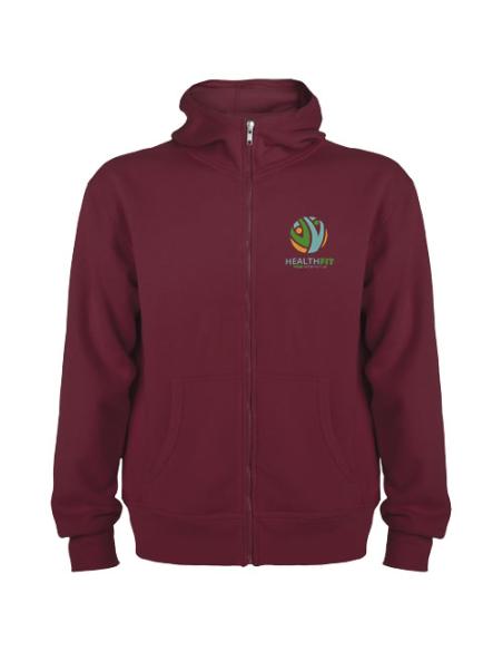 Sudadera con capucha y cremallera completa unisex N1P21246R
