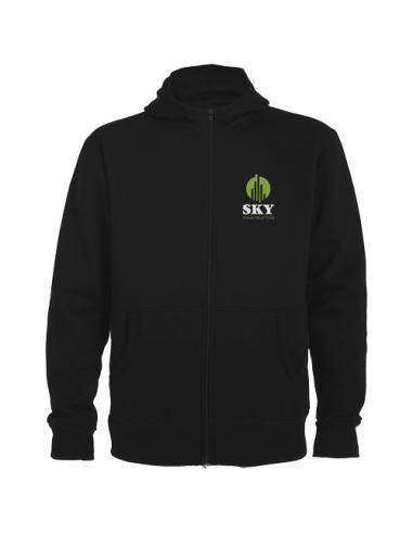 Sudadera con capucha y cremallera completa unisex N1O31246R