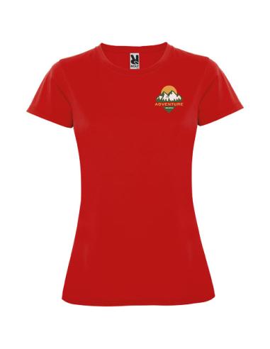 Camiseta deportiva de manga corta para mujer N1I43240R