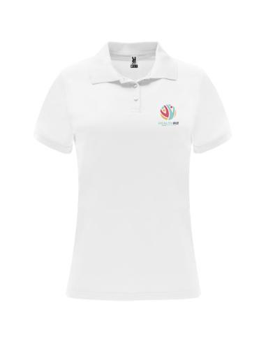 Polo deportivo de manga corta para mujer N1Z10140R