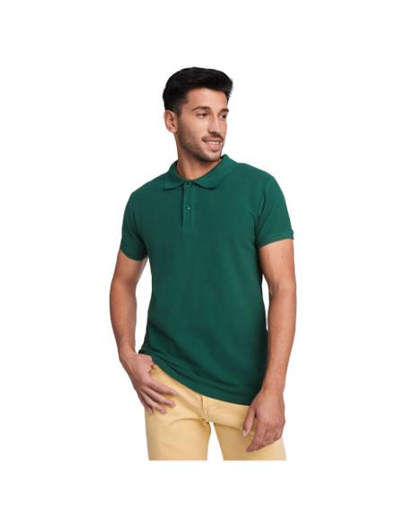 Polo de manga corta para hombre algodón orgánico N1O37166R