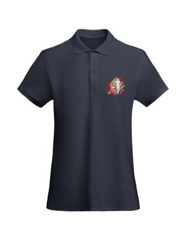 Polo de manga corta para mujer algodón orgánico N1R18166R