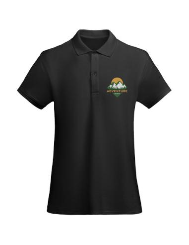 Polo de manga corta para mujer algodón orgánico N1O38166R