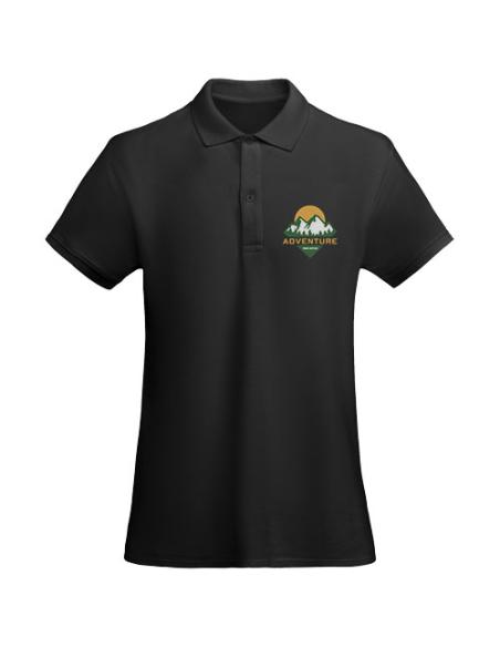 Polo de manga corta para mujer algodón orgánico N1O38166R