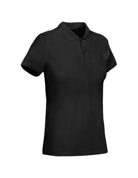 Polo de manga corta para mujer algodón orgánico N1O38166R