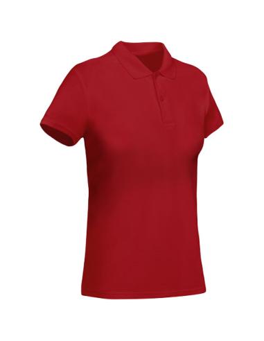 Polo de manga corta para mujer algodón orgánico N1I48166R