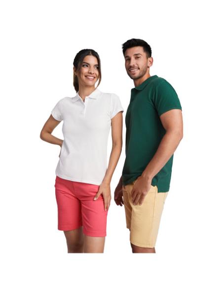 Polo de manga corta para mujer algodón orgánico N1T48166R