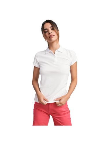 Polo de manga corta para mujer algodón orgánico N1T48166R