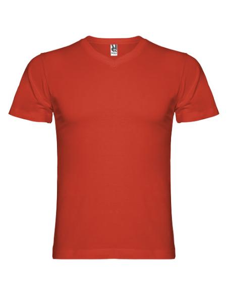 Camiseta de cuello de pico de manga corta para hombre N1I43056R