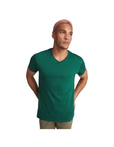 Camiseta de cuello de pico de manga corta para hombre N1Z43056R