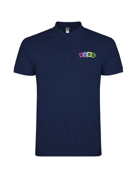 Polo de manga corta infantil NCR18366K