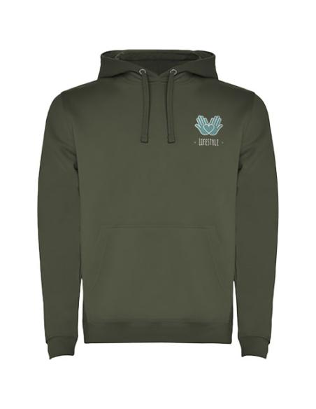 Sudadera con capucha para hombre N0Y47601R