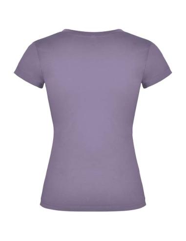 Camiseta de cuello de pico de manga corta para mujer N1V26466R