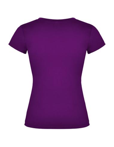 Camiseta de cuello de pico de manga corta para mujer N1H46466R
