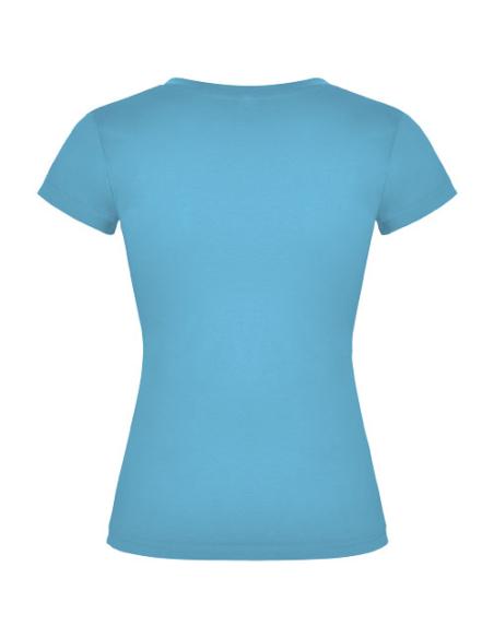 Camiseta de cuello de pico de manga corta para mujer N1U46466R
