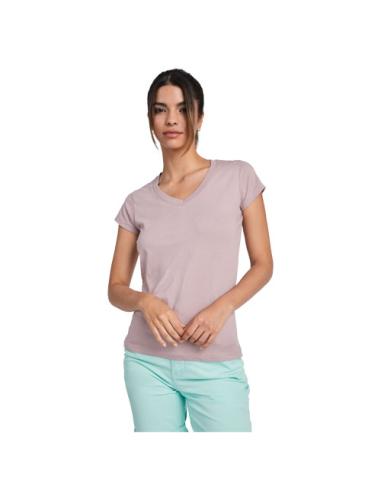 Camiseta de cuello de pico de manga corta para mujer N1U46466R