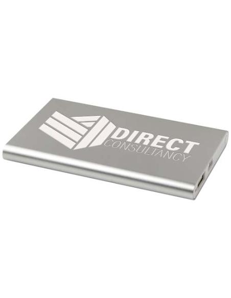 Batería externa tipo C de aluminio reciclado de 4000 mAh N18083421