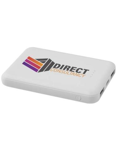 Batería externa tipo C de plástico reciclado de 5000 mAh N10383421