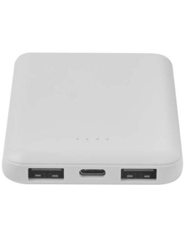 Batería externa tipo C de plástico reciclado de 5000 mAh N10383421