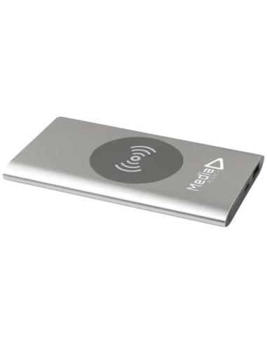 Batería externa inalámbrica tipo C de aluminio reciclado de 4000 mAh N18483421