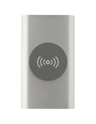 Batería externa inalámbrica tipo C de aluminio reciclado de 4000 mAh N18483421