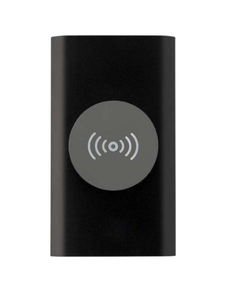 Batería externa inalámbrica tipo C de aluminio reciclado de 4000 mAh N09483421