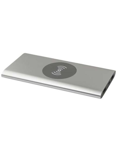 Batería externa inalámbrica tipo C de aluminio reciclado de 8000 mAh N18583421