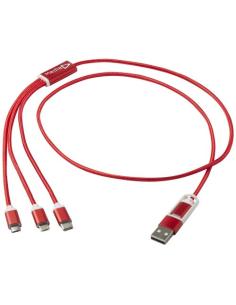 Cable de carga 5 en 1 de aluminio reciclado N12683421 2