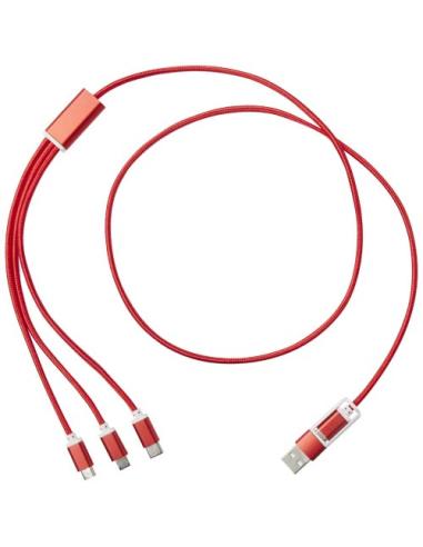 Cable de carga 5 en 1 de aluminio reciclado N12683421