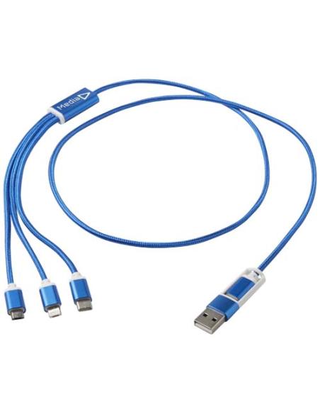 Cable de carga 5 en 1 de aluminio reciclado N35683421