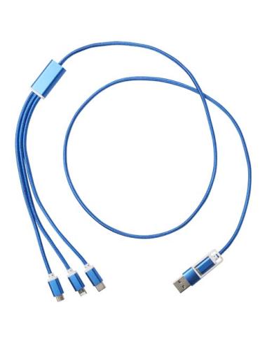 Cable de carga 5 en 1 de aluminio reciclado N35683421