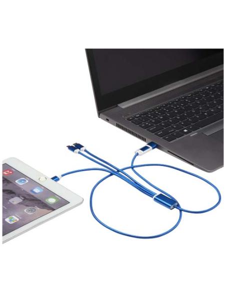 Cable de carga 5 en 1 de aluminio reciclado N35683421