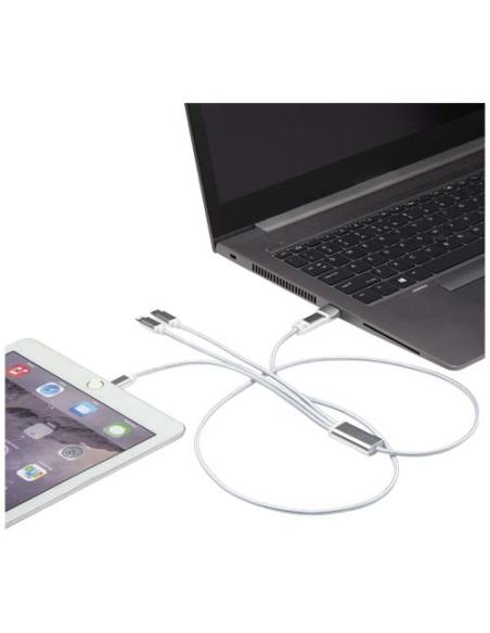 Cable de carga 5 en 1 de aluminio reciclado N18683421