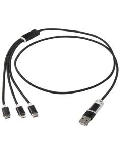 Cable de carga 5 en 1 de aluminio reciclado N12683421