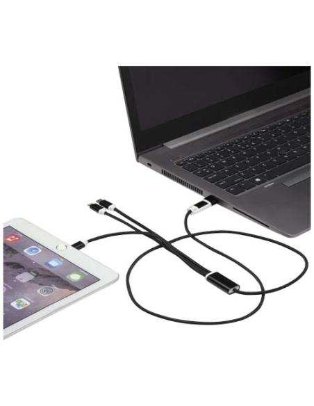 Cable de carga 5 en 1 de aluminio reciclado N09683421