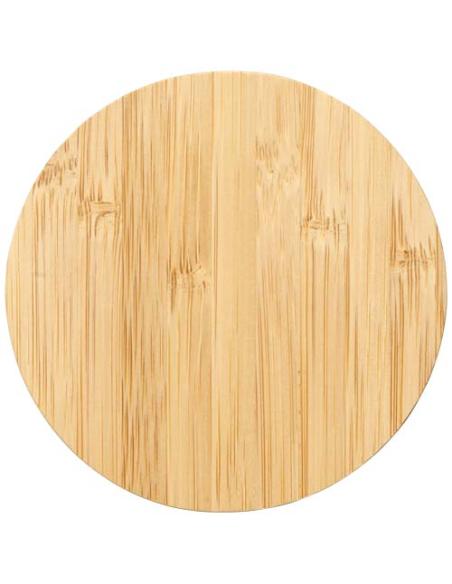 Base de carga inalámbrica de bambú de 15 W N17783421