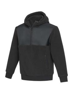 Sudadera unisex de tejido polar sherpa reciclado N00967493