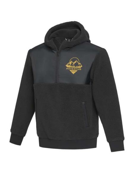 Sudadera unisex de tejido polar sherpa reciclado N00967493