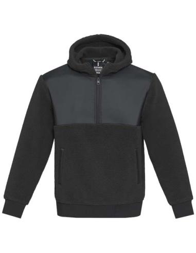 Sudadera unisex de tejido polar sherpa reciclado N00967493