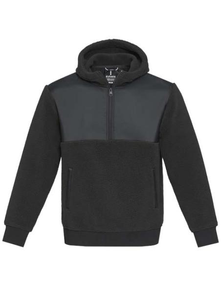 Sudadera unisex de tejido polar sherpa reciclado N00967493