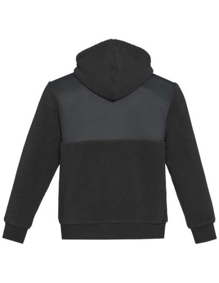 Sudadera unisex de tejido polar sherpa reciclado N00967493