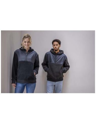 Sudadera unisex de tejido polar sherpa reciclado N00967493