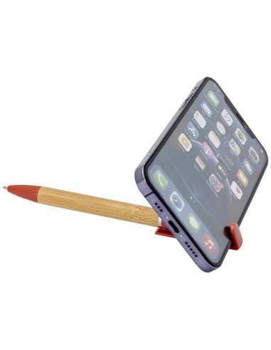 Bolígrafo con soporte para teléfono (tinta negra) N23898701