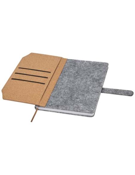 Libreta A5 de corcho y fieltro reciclado N60709701