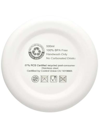 Bidón con aislamiento de cobre de 500 ml de acero inóxidable reciclado con certificado RCS N10897001