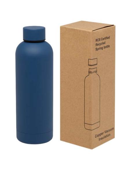 Bidón con aislamiento de cobre de 500 ml de acero inóxidable reciclado con certificado RCS N15897001