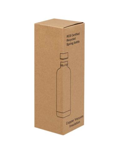 Bidón con aislamiento de cobre de 500 ml de acero inóxidable reciclado con certificado RCS N15897001