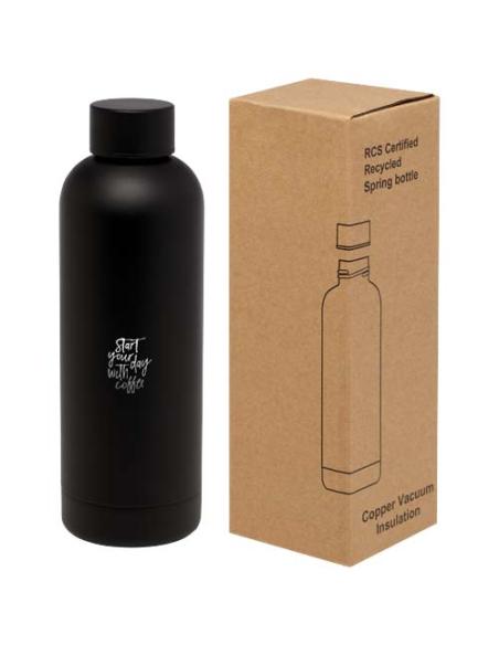 Bidón con aislamiento de cobre de 500 ml de acero inóxidable reciclado con certificado RCS N09897001